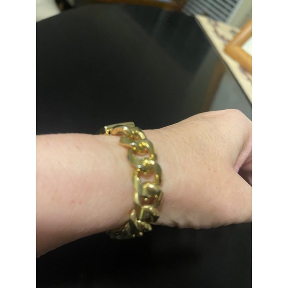 Speidel Jewelry Vintage Speidel Highly Polished Edged Bracelet